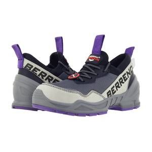 NEW BERRENDO women's alloy toe safety work boots sneakers in grey